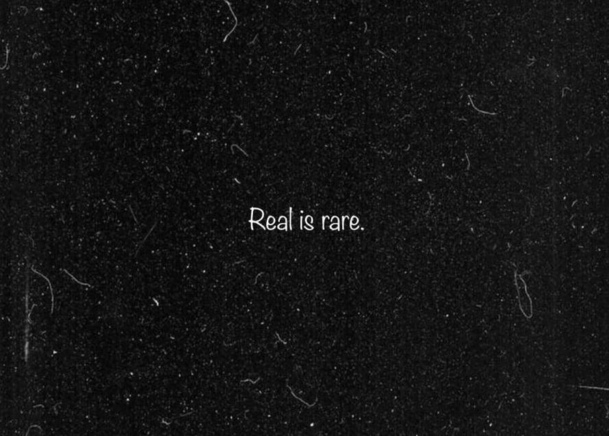Real is Rare Stumbit Quotes